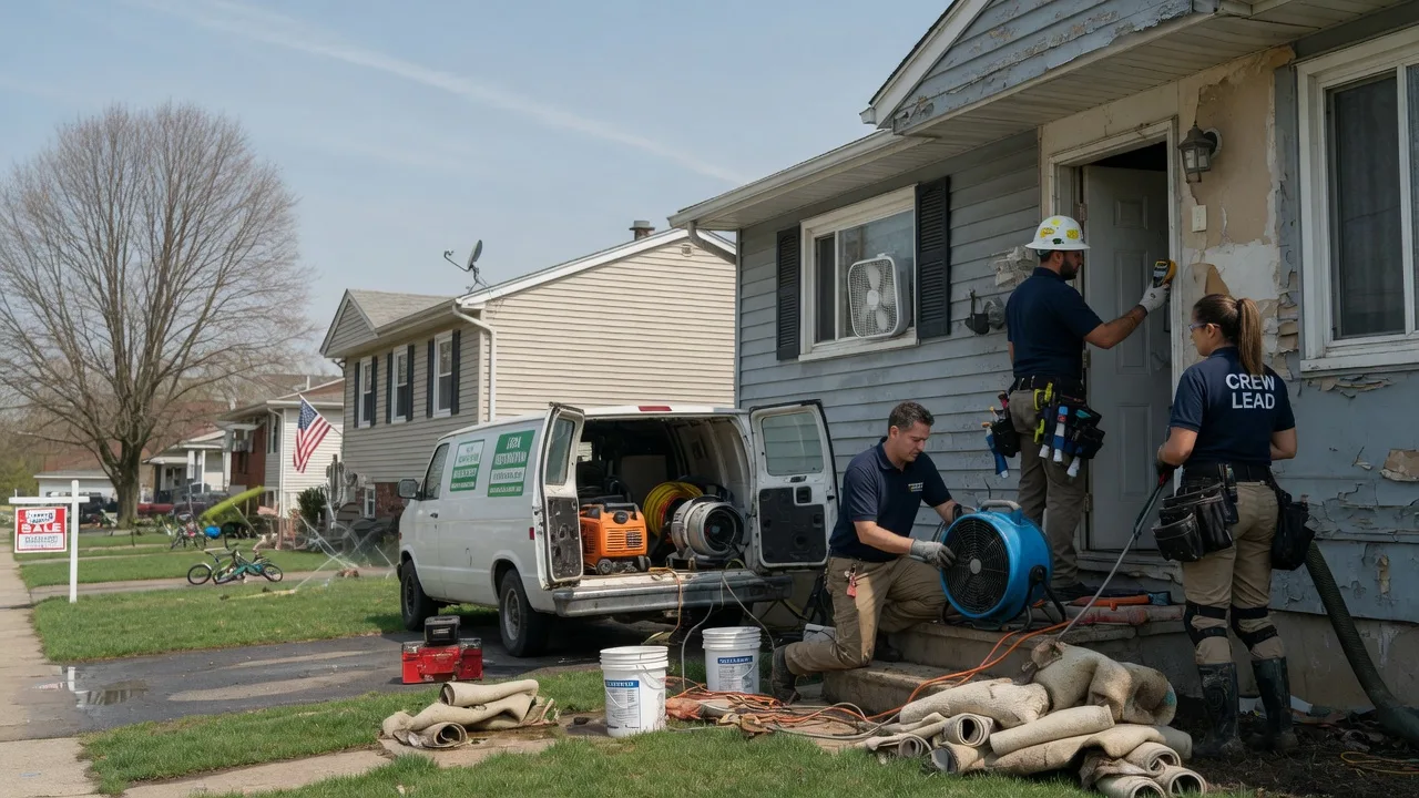 Flood Cleanup in Baylis, IL near me