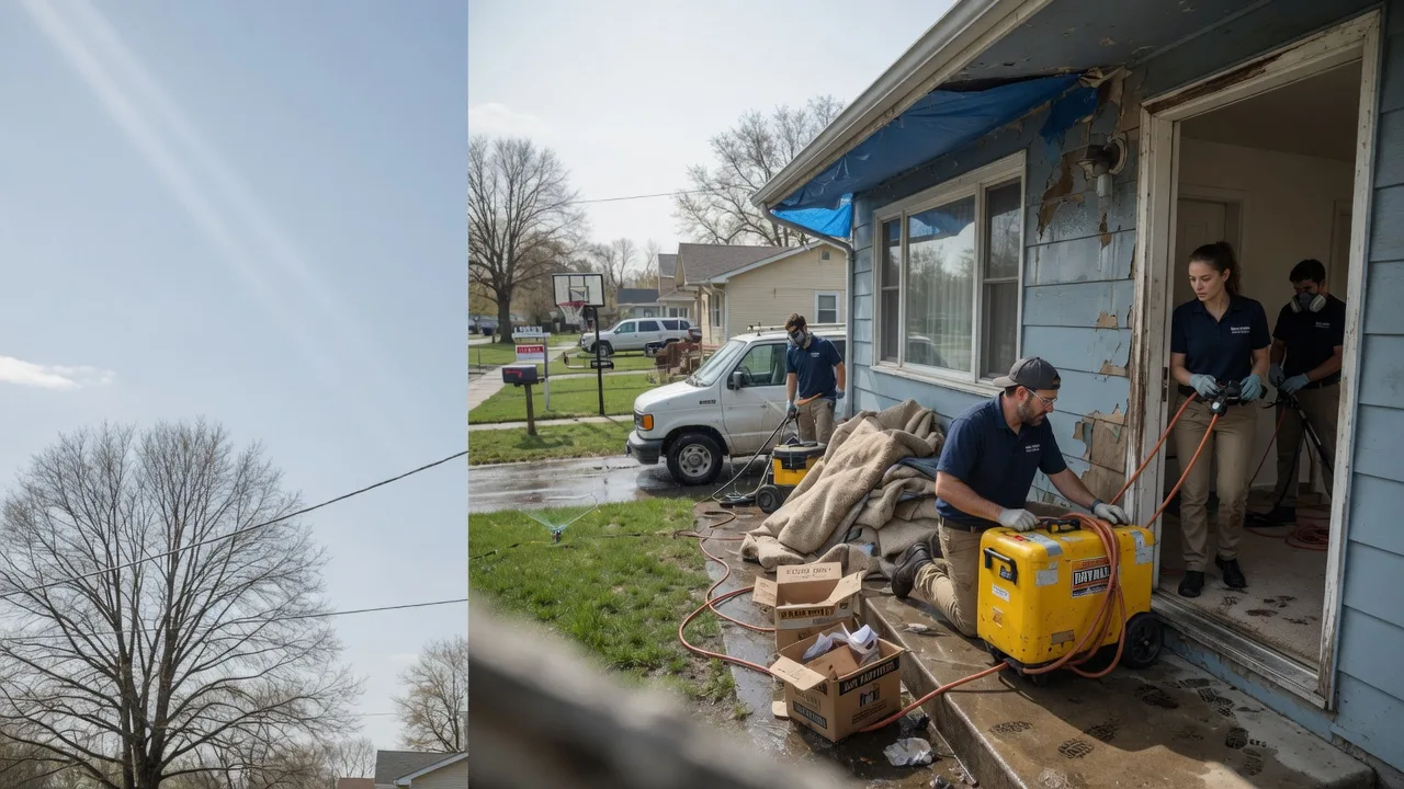 Basement Flood Cleanup in Baylis, IL near me